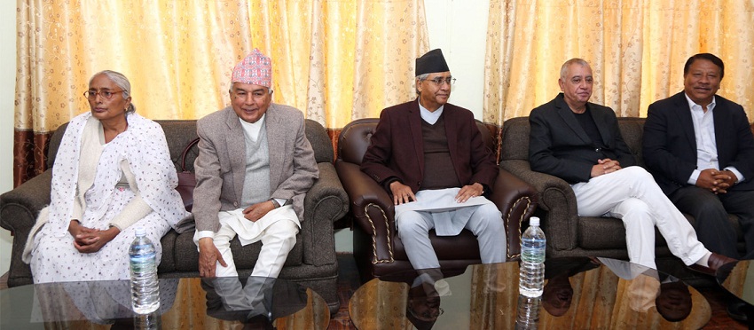 पौडेलसँग मिले पनि किन गरे देउवाले एकाएक बैठक स्थगित ?